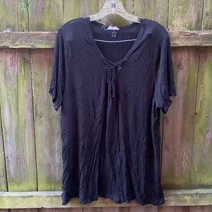 Top girl LA corset tie top sz. 3X